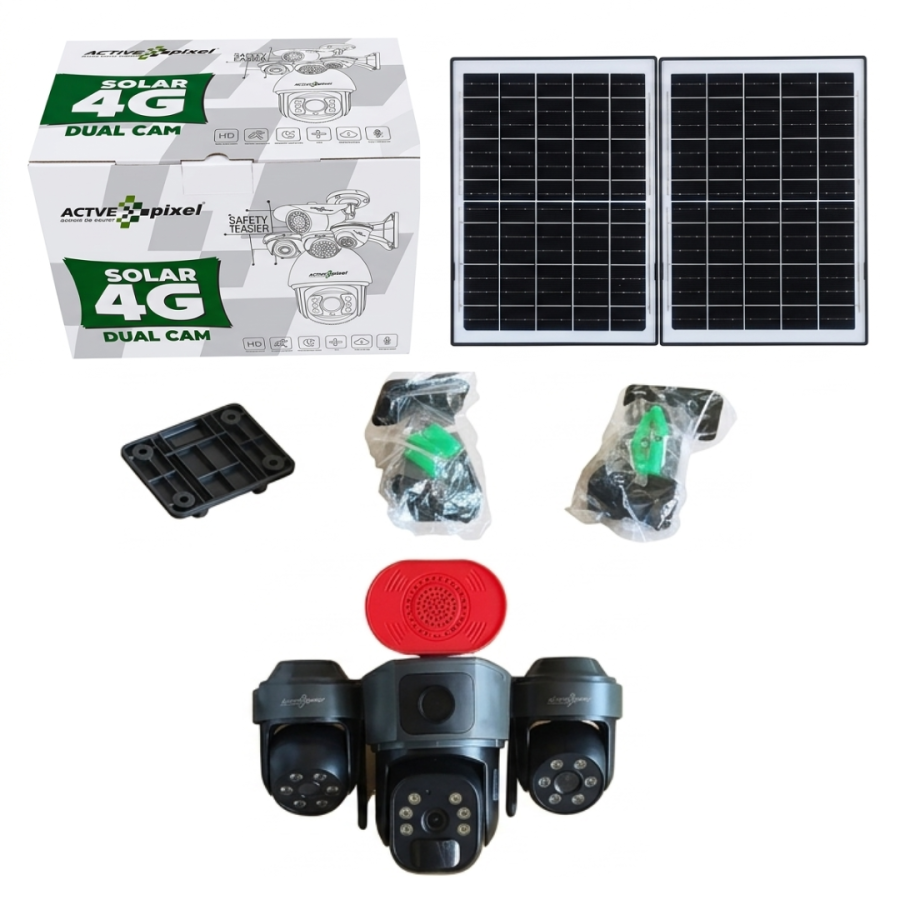Solar Camera With 4G